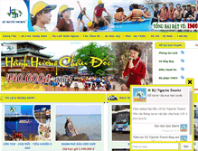 Tablet Screenshot of kynguyentourist.com